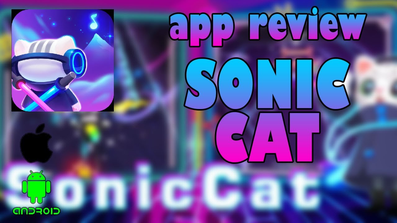 Sonic Cat slash the beats (App Review) YouTube