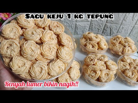 Resep Kue Sagu Keju 1 Kg