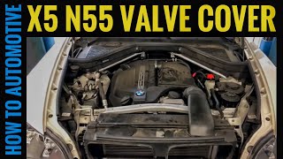 Valve Cover Gasket Replacement On BMW X5 335 With N55 Engine