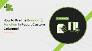 How to Use the Random () Function in Report Custom Columns )