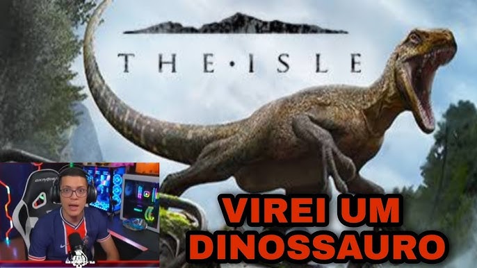 Como jogar The isle pelo celular #theisle #dinossauros #crocodilos