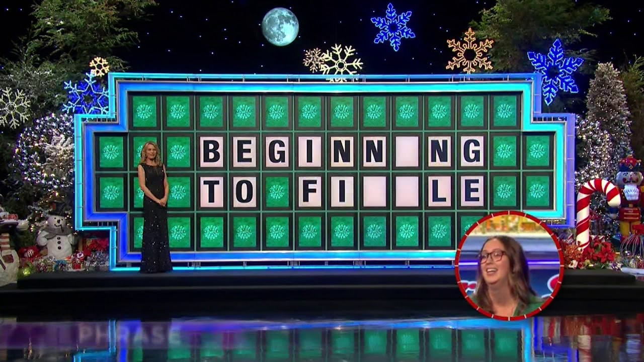 wheel of fortune bonus round (12112020) YouTube