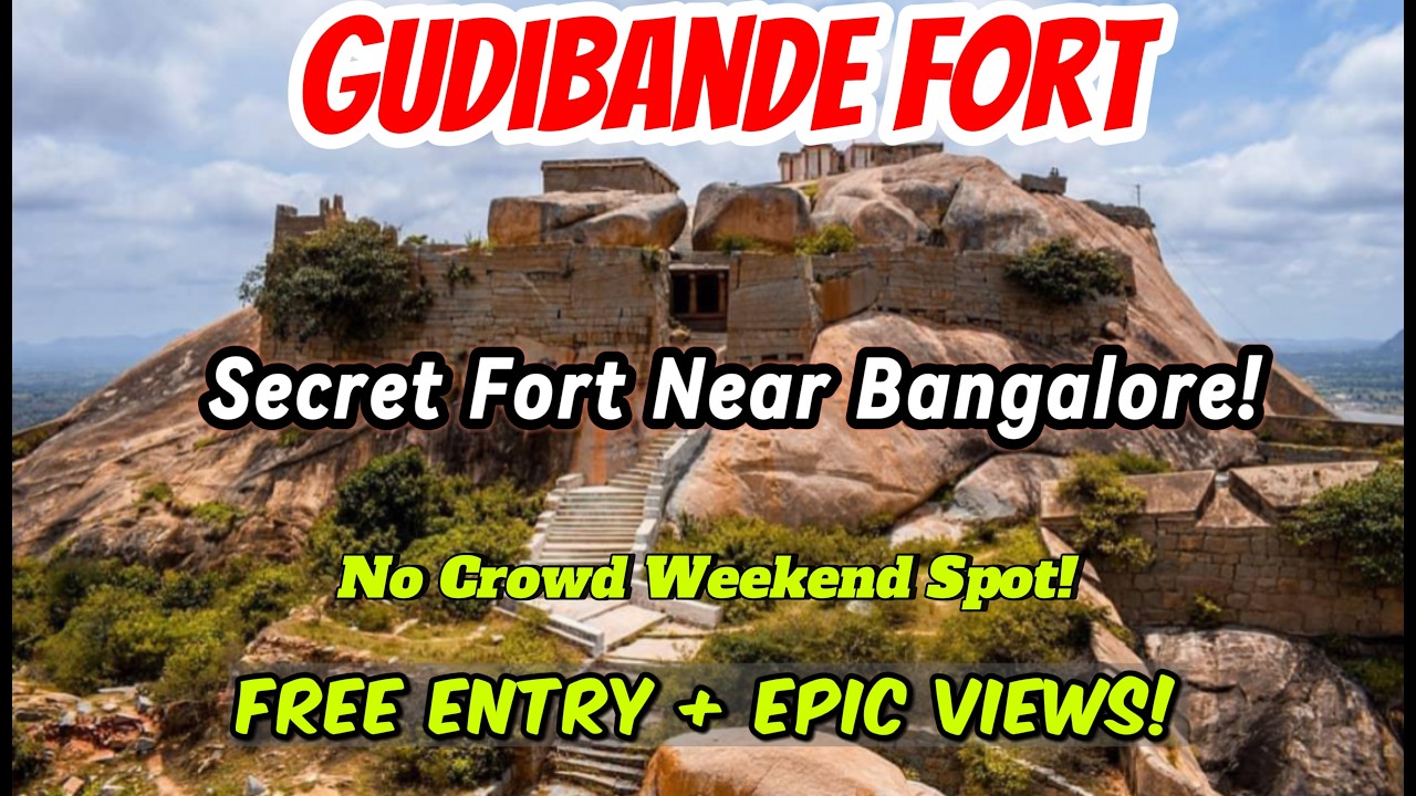 Gudibande Fort | Hidden Gem Near Nandi Hills | Chikkaballapur | Skip Nandi Hills this weekend |
