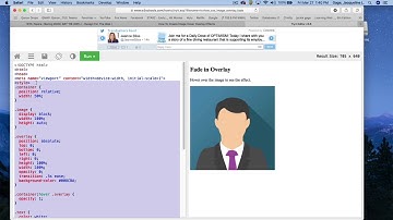 Dreamweaver CC 2020 - w3schools image hover p1