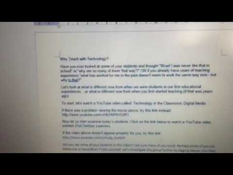 Insert button in Microsoft Word