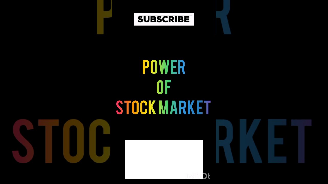 Stock market 😎💪 