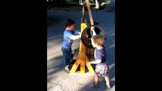 Lester And Skyler Making Apple Juice