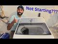 Fixing A GE Profile Washer That Is Not Starting!