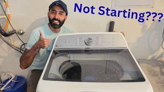 Fixing A GE Profile Washer That Is Not Starting!