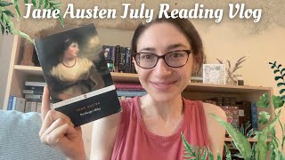 Jane Austen July Reading Vlog | 2023 #janeaustenjuly