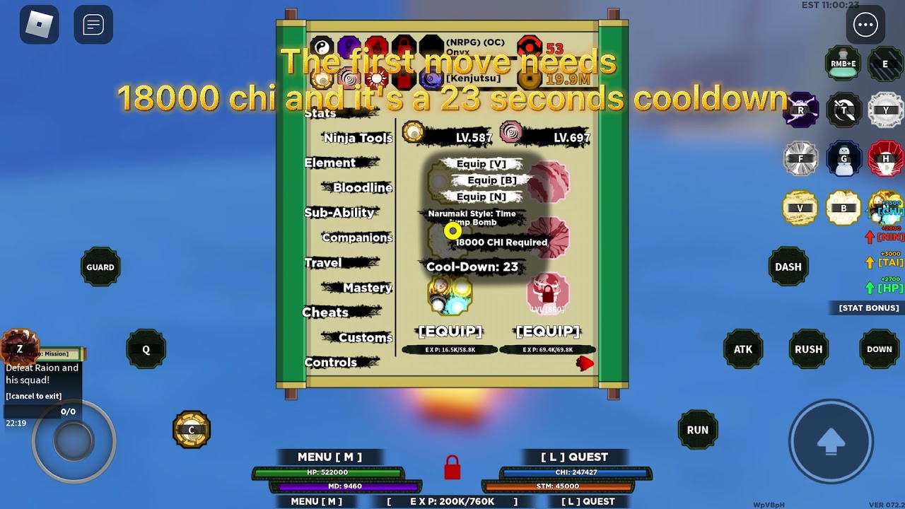 Yang Narumaki Limited (Showcase Moves, Q spec, C spec, m1's)