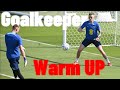 How to warm up as a goalkeeper  goalkeeper tips  goalkeeper warm up drills  warm up routine