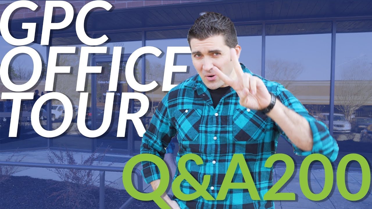 Goulet Q&A Episode 200 Goulet Pens New Office Tour! YouTube
