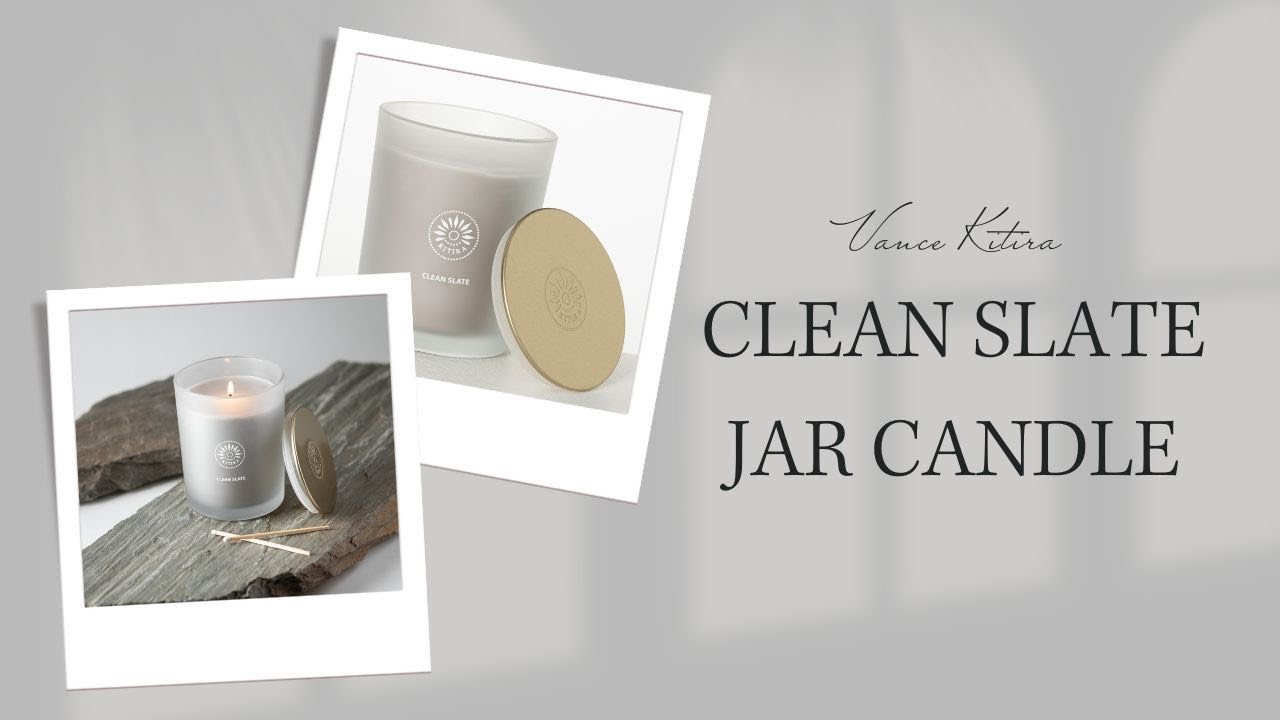 Clean Slate Scented Jar Candle - Large
