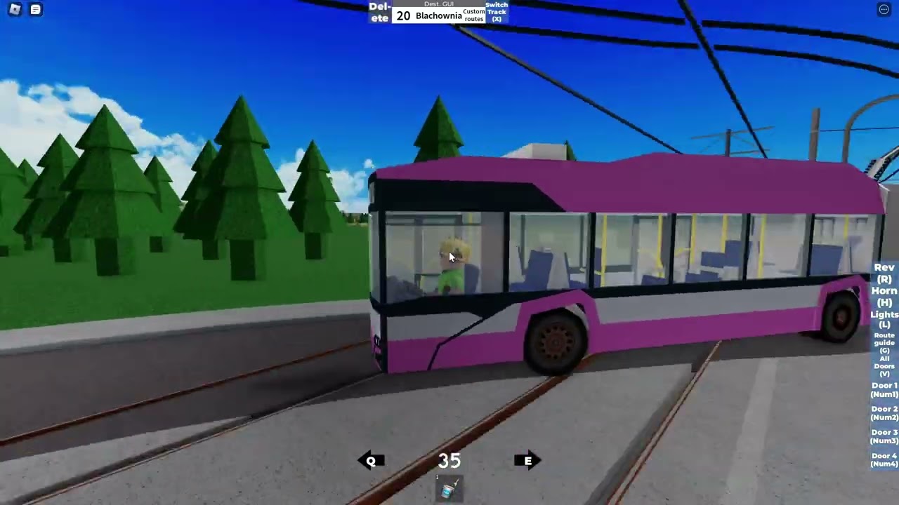 Gram w Nid's Buses & Trams w Roblox!