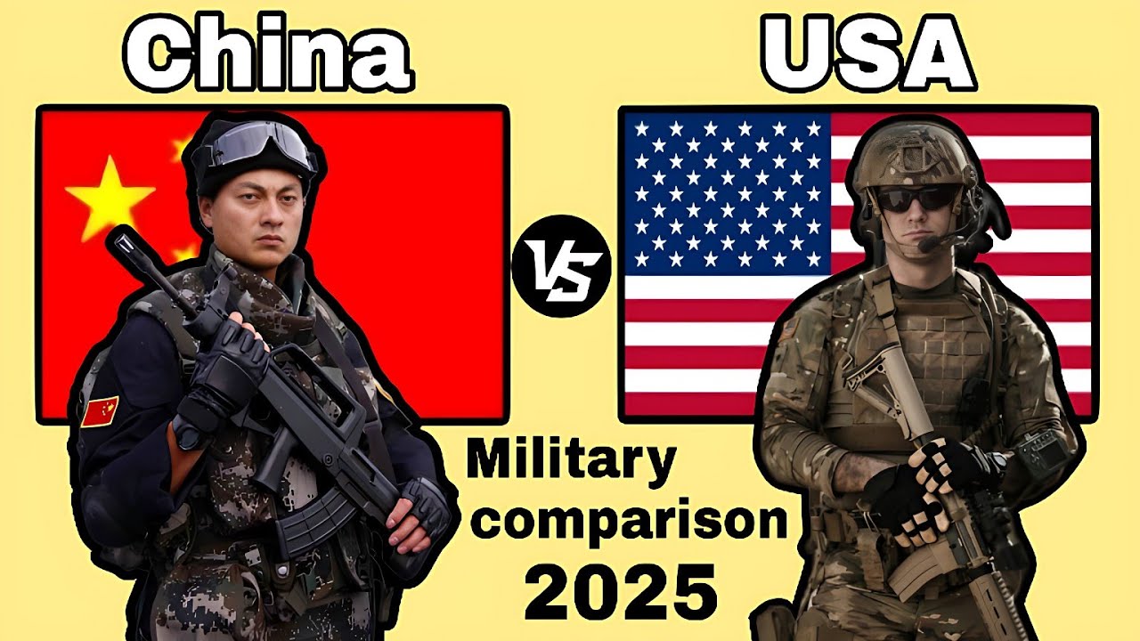 USA vs China Military Power Comparison 2025 - YouTube