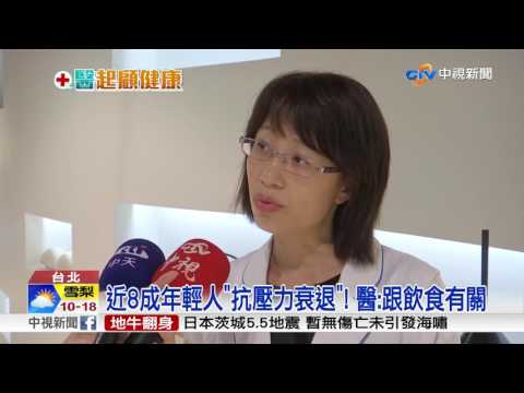 年輕人抗壓力低? 恐是炸物甜食吃太多!│中視新聞 20170802