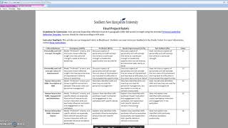 Final Project Overview