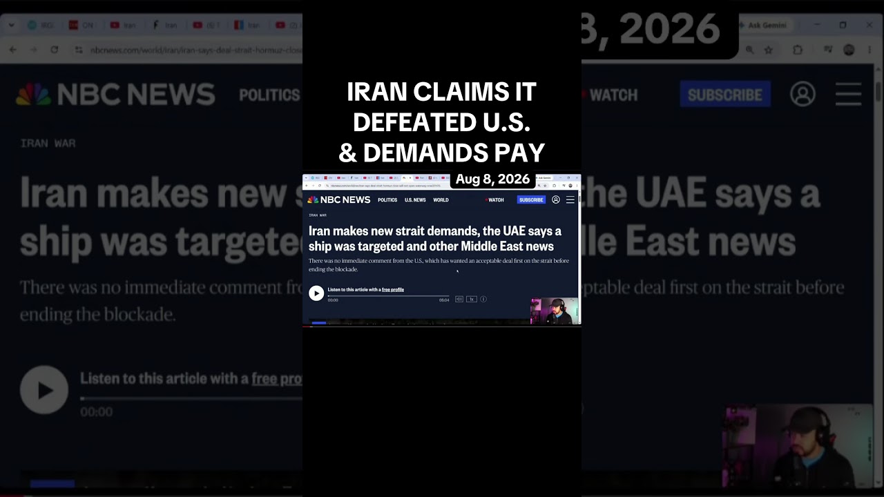 Iran Provides List of Demands After Claiming to Have Defeated the U.S.