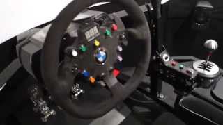 Simxperience Stage 4 3DOF Simulator + DIY Curved Screen