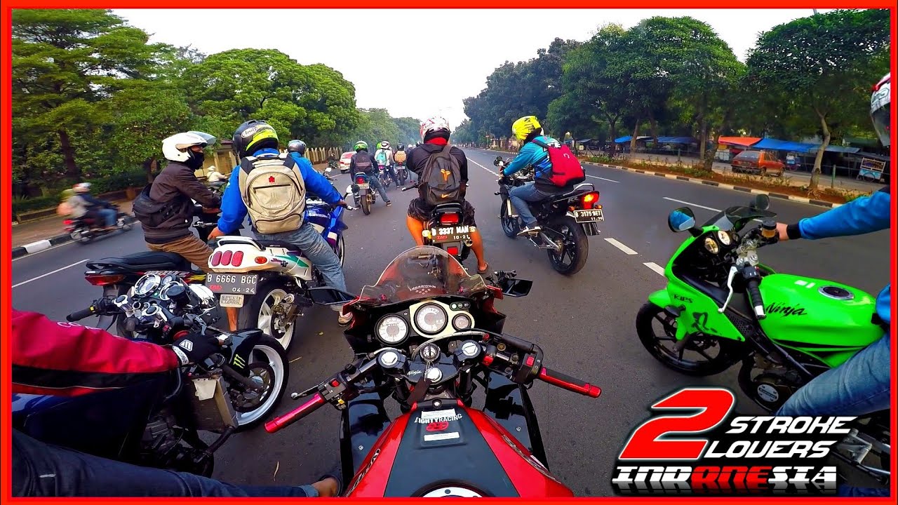 RIDING KE ACARA 2 STROKE  LOVERS INDONESIA ( 2STROKE CAMPS DAY )
