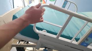 Guía de uso Cama eléctrica hospitalaria Hill Rom 405