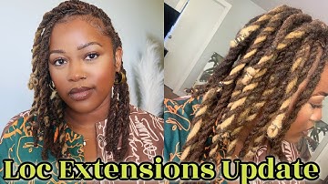LOC EXTENSIONS - 1 MONTH UPDATE ::: SLIPPING?? LOCS FALLING OUT??