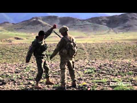 Afghan soldier attempts to throw hand grenade and fails horribly