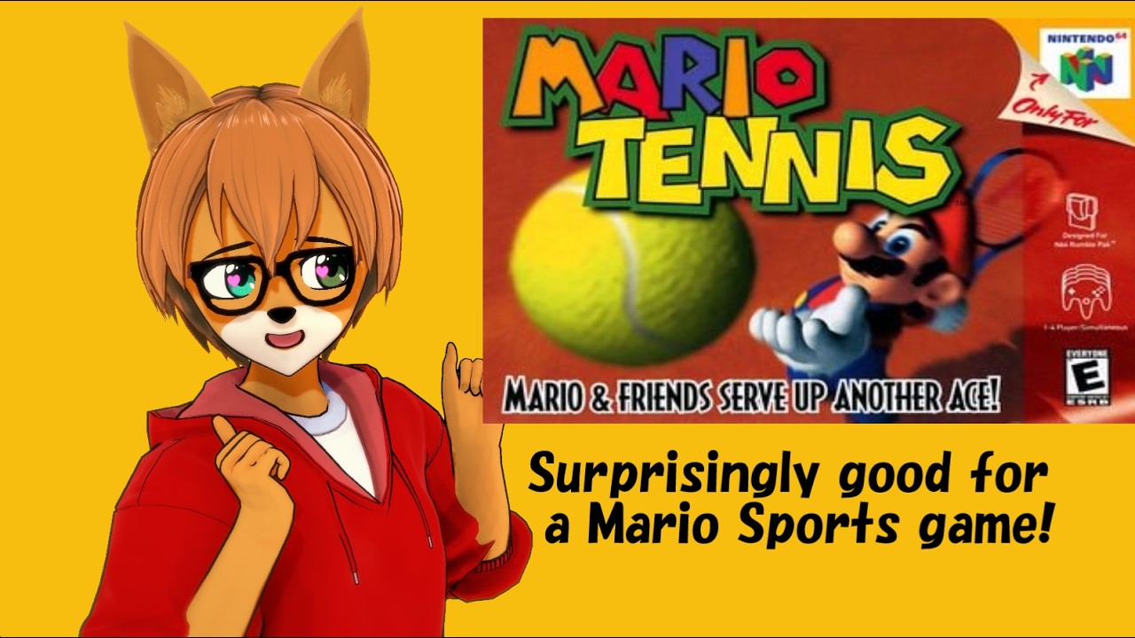 Let's Play Mario Tennis Again! [N64]