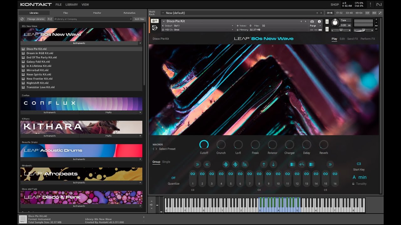 Native Instruments Leap 80s New Wave Presets for Kontakt 8 🇺🇦 🌏