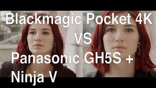 Blackmagic Pocket 4K vs GH5S: Skintones, LOG vs LUT, Focal Reducer, Highlighthandling