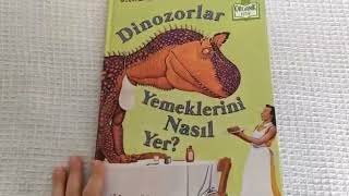 Dinazorlar yemeklerini nasıl yer Resimi