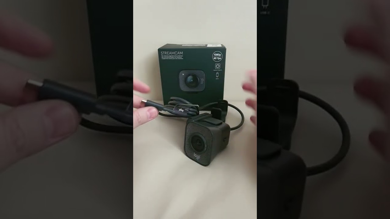 Logitech StreamCam работает через адаптер Type-C на USB 3.0 - YouTube