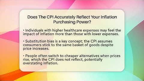 Does The CPI Accurately Reflect Your Inflation Purchasing Power? - Inflation Insight Channel