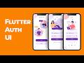 Flutter Authentication UI Design Tutorial | Step-by-Step Login &amp; Signup 📱