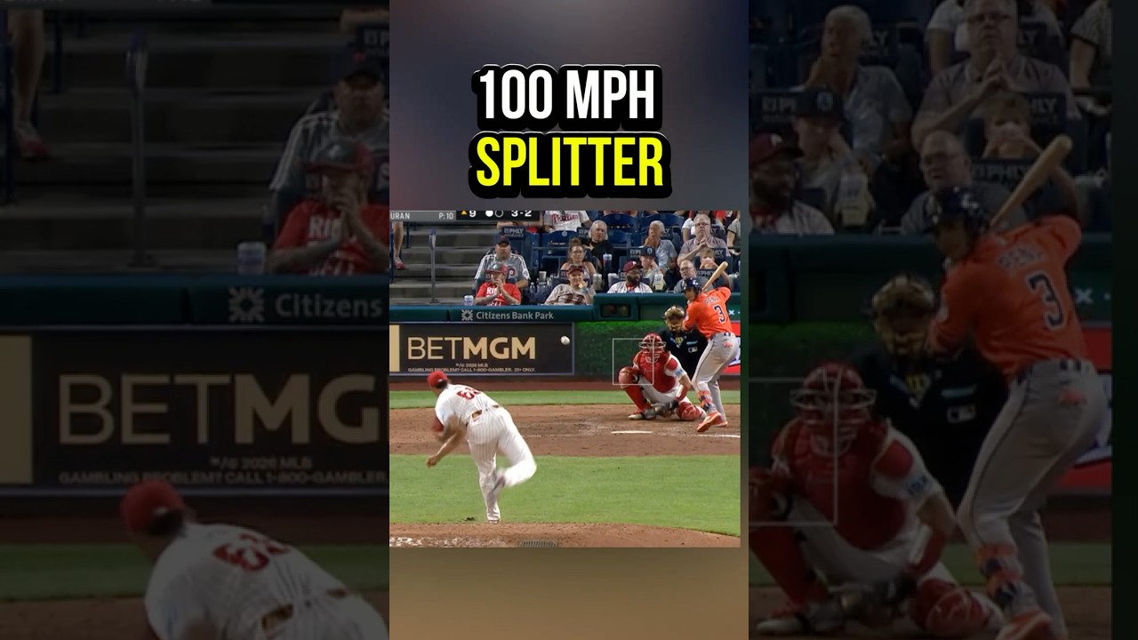 100 mph SPLITTER! 😳 Jhoan Duran’s stuff is gross