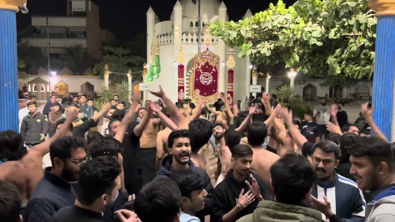 02 Jamad u Sani 2025 - AYAAM E FATIMA SWT- Shab e SHAHADAT BIBI PAK SYEDA SWT - Matmi Sangat Amroha 