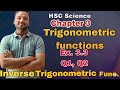 . Inverse Trigonometric Functions | HSC Class 12 Maths Chapter 3 | Principal Solutions | shabbir sir