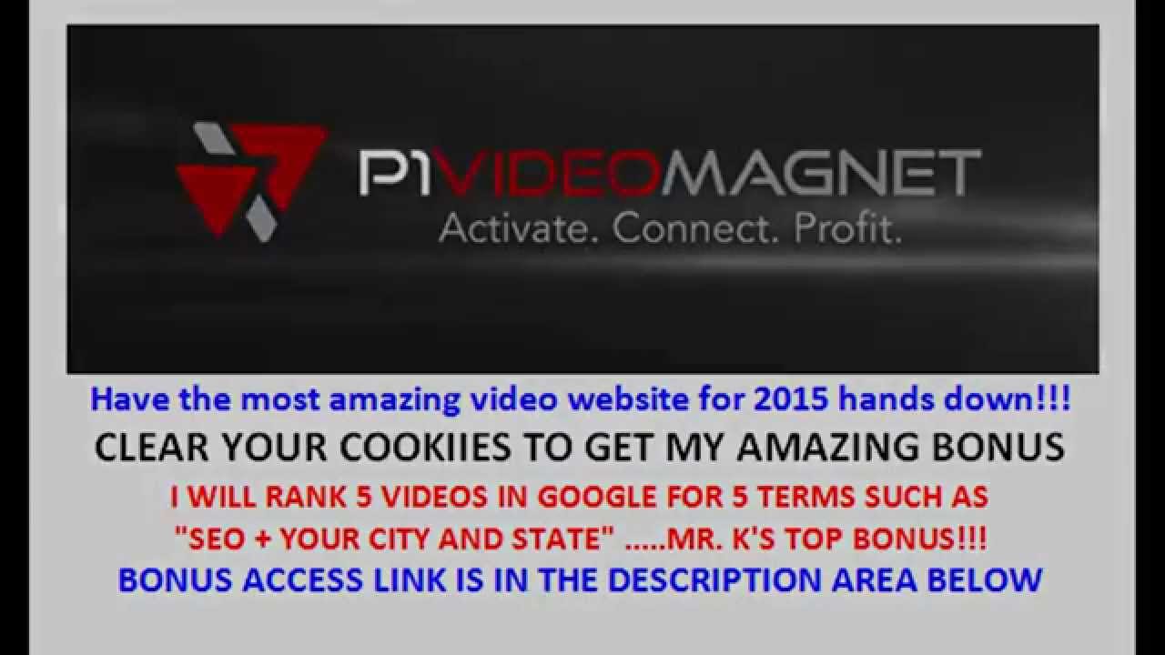 P1 Video Magnet Review | BEST 500 Bonus