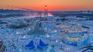 Live: Step into Harbins magnificent ice and snow wonderland