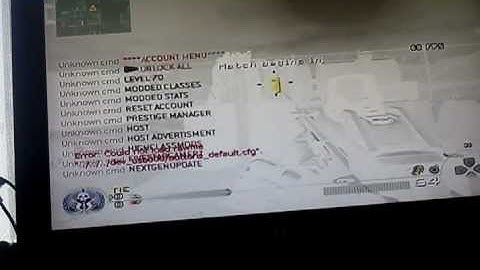 MW2 CFG lobby and mod menu :)