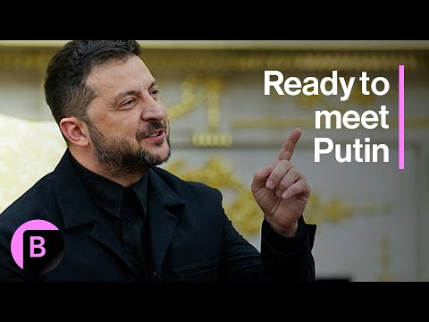 War in Ukraine: Zelenskiy ready to meet with US, Russia