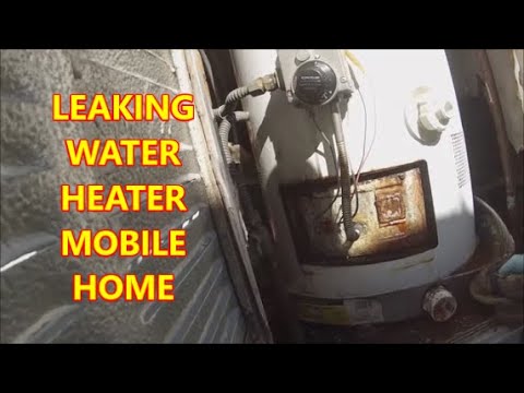 Mobile Home Water Heater Installation