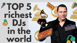 Top 5 Richest DJs in the World(Top DJs net worth)