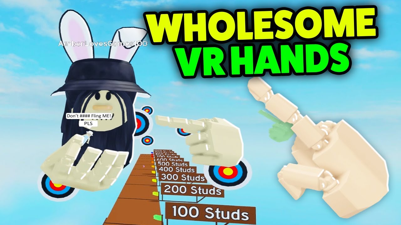 Roblox Vr Hands But I Decided To Be Wholesome Funny Moments Youtube - allthingsvr roblox officially gets vr support becomes the