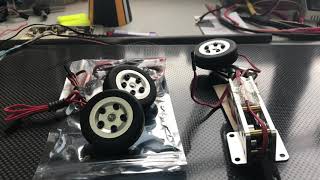Electric brake wheels