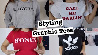 How to Style Graphic Tees
Hey guys today we are going to be putting together all different types of outfits using graphic tees! whether your girly, sporty, or wanna be relaxed you can make graphic tees look cute!
Honey T-shirt: https://www.top5.com/recommends/honey-graphic-tee/
Babygirl Sweatshirt: https://www.top5.com/recommends/slogan-print-crop-hoodie/
Call Me Darling T-shirt: https://poshmark.com/listing/Forever-21-Call-me-darlin-Tshirt-never-worn-59a32c69d14d7b8c9c06acc7 How to Style Graphic Tees