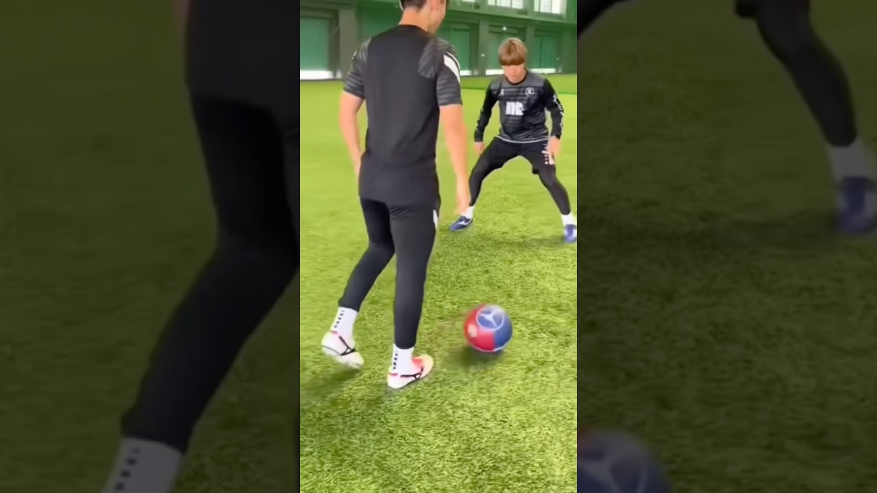 Fake trap 🪤 skill tutorial ⚽️🔥💯..#football #skills #soccer #fyp #shorts