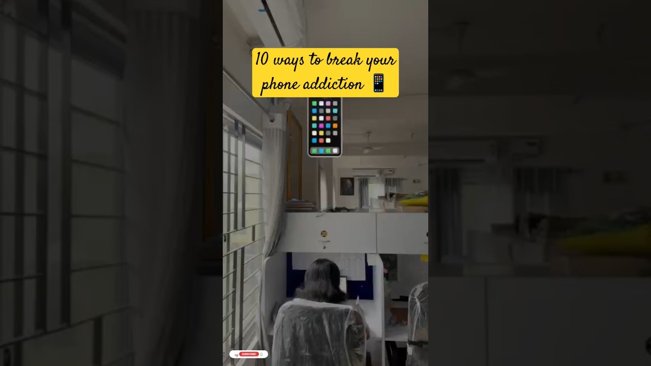 10 ways to break your phone addiction 📱