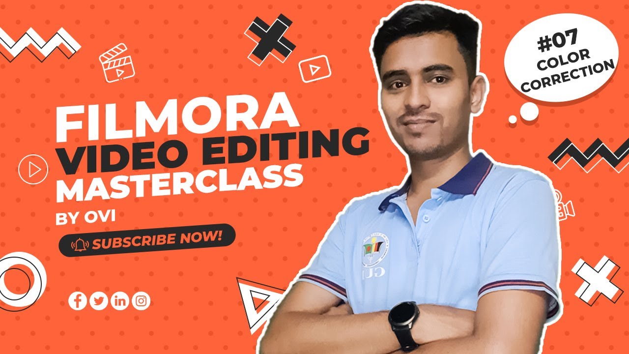 Color Correction | Filmora Video Editing Masterclass by OVI Part-07